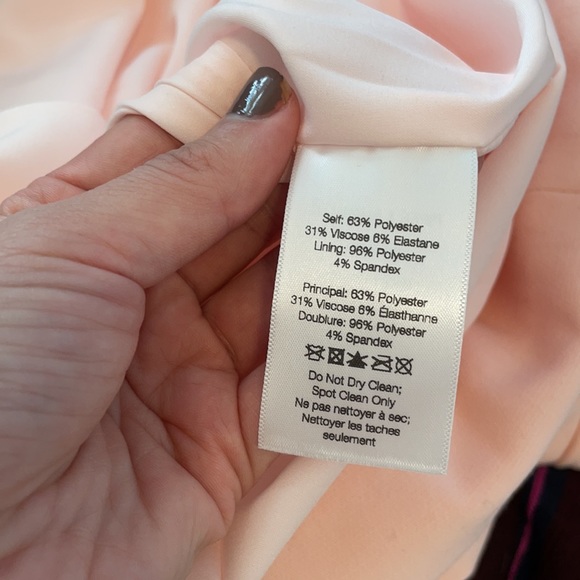 NWT Veronica Beard Blush Amar Dress, Sz 0 - Picture 7 of 8